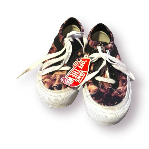 Vans Ultra Cush Mushroom Caps Women’s Size 5.5 Sneaker Skate Shoes Tie Dye/Black - Picture 1 of 6